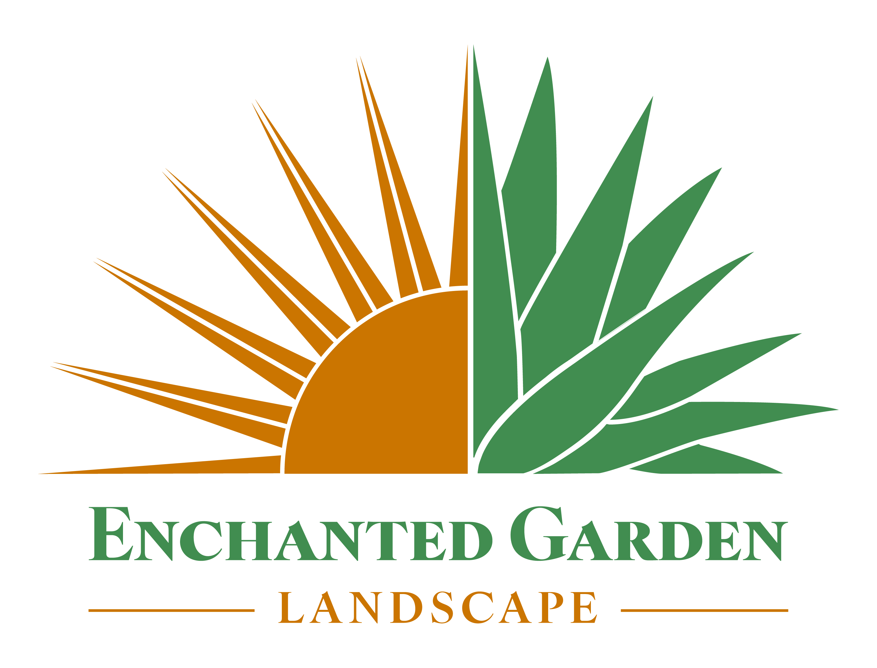 Enchanted Garden Landscaping Logo