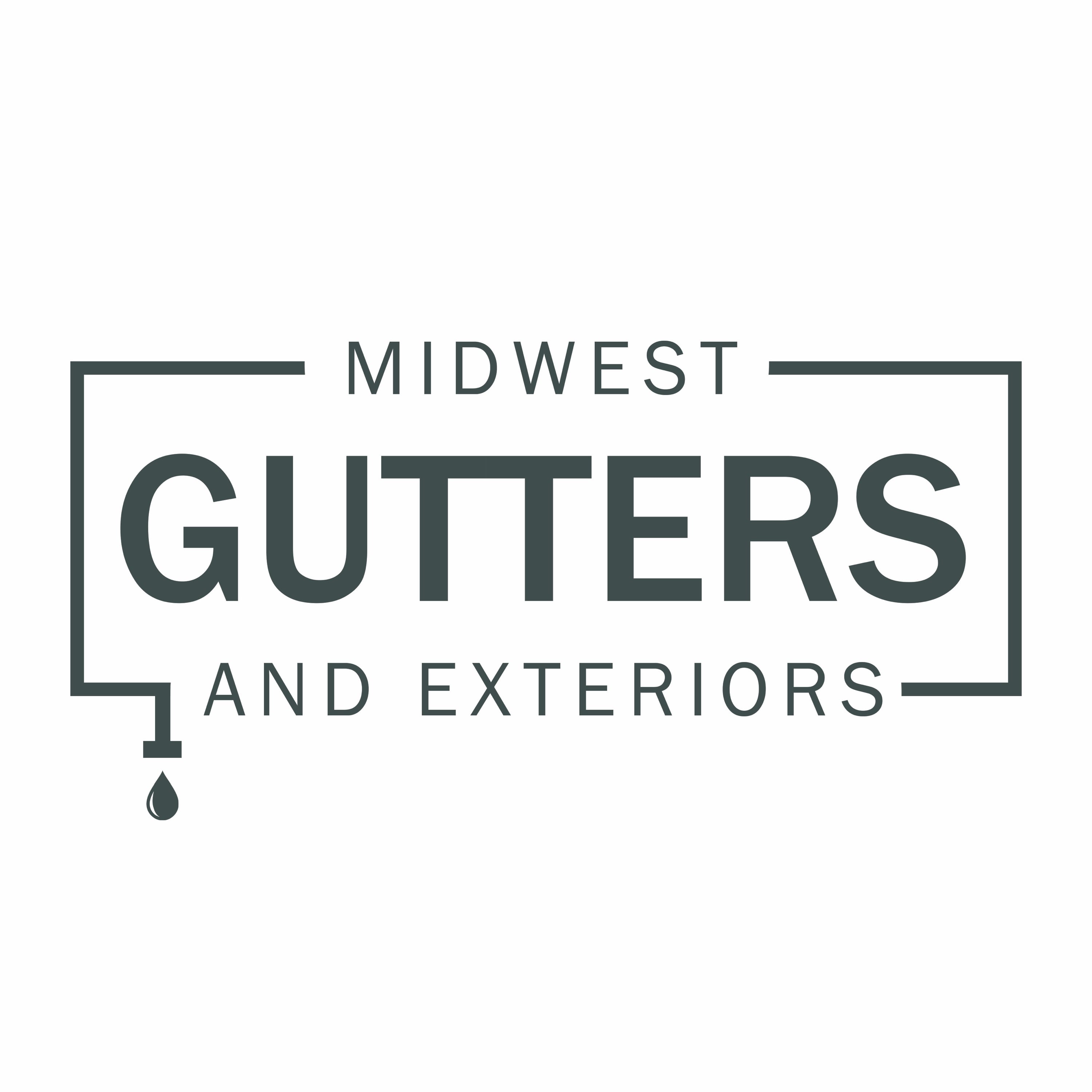 Midwest Gutters & Exteriors, LLC Logo