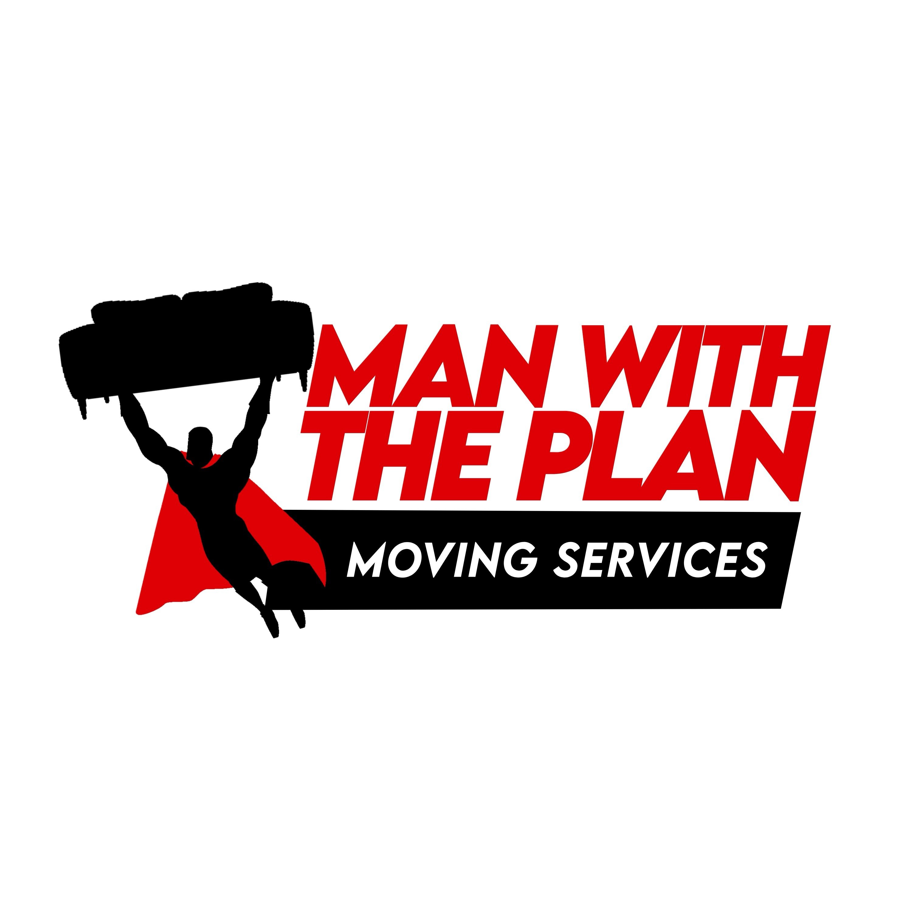 Man With The Plan Moving Logo