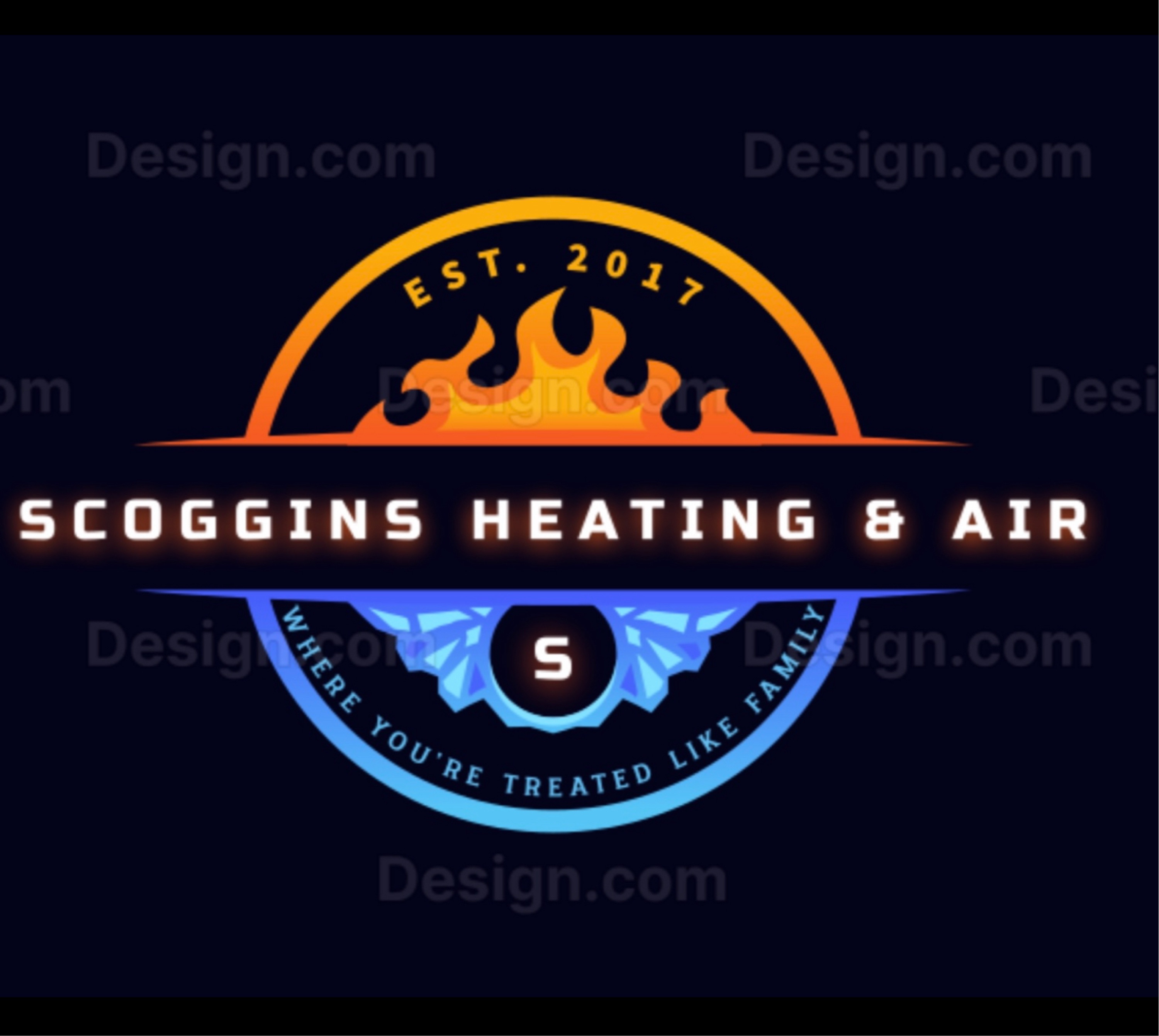 Scoggins Heating & Air Logo