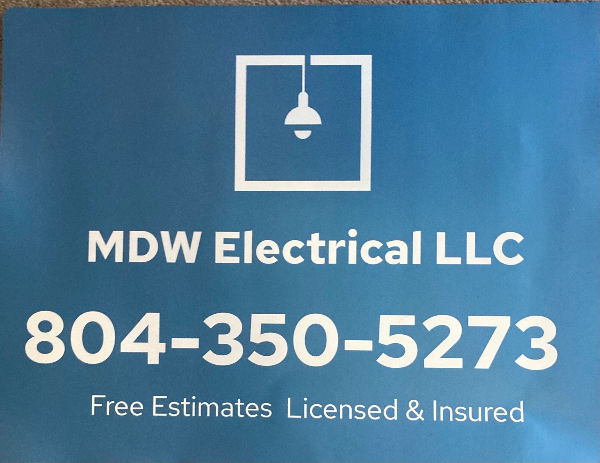 MDW Electrical, LLC Logo