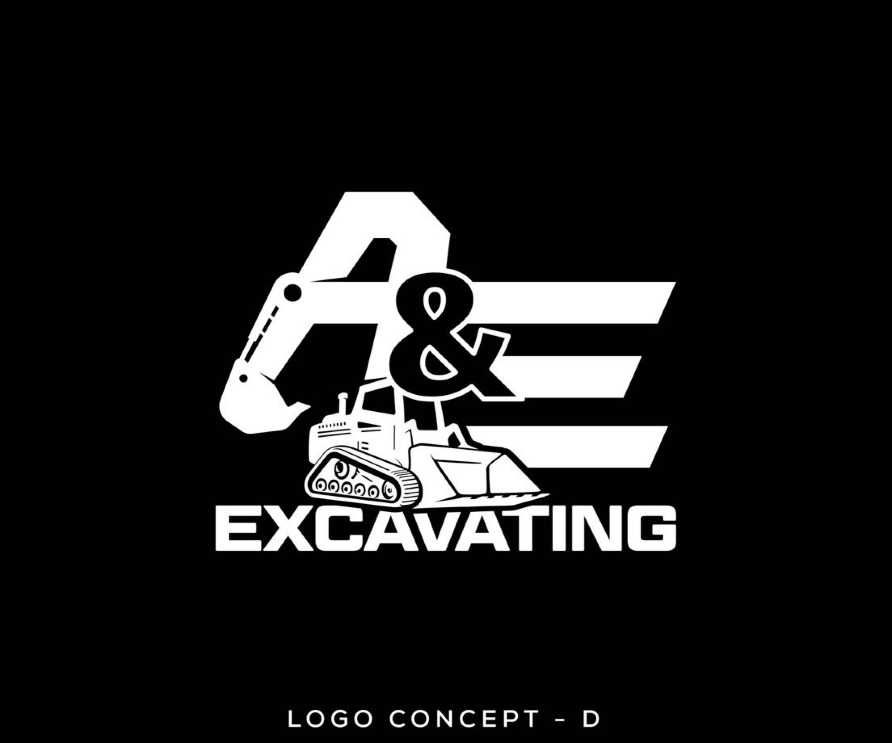 A&E Excavating Logo