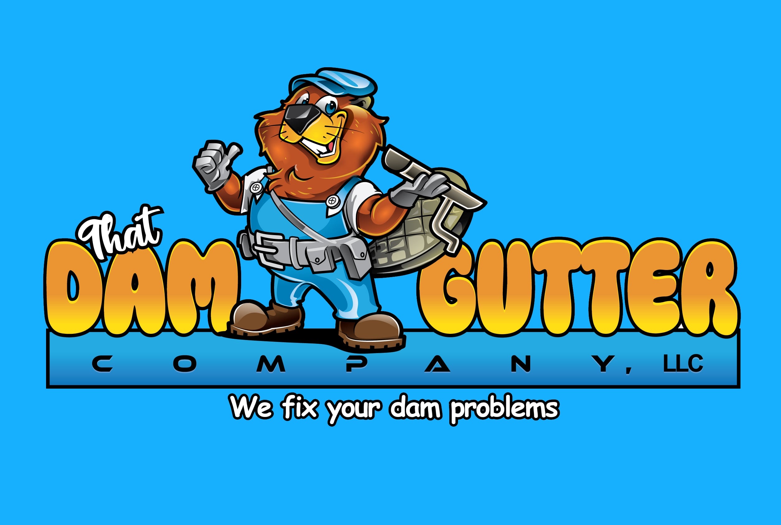 That Dam Gutter Company Logo