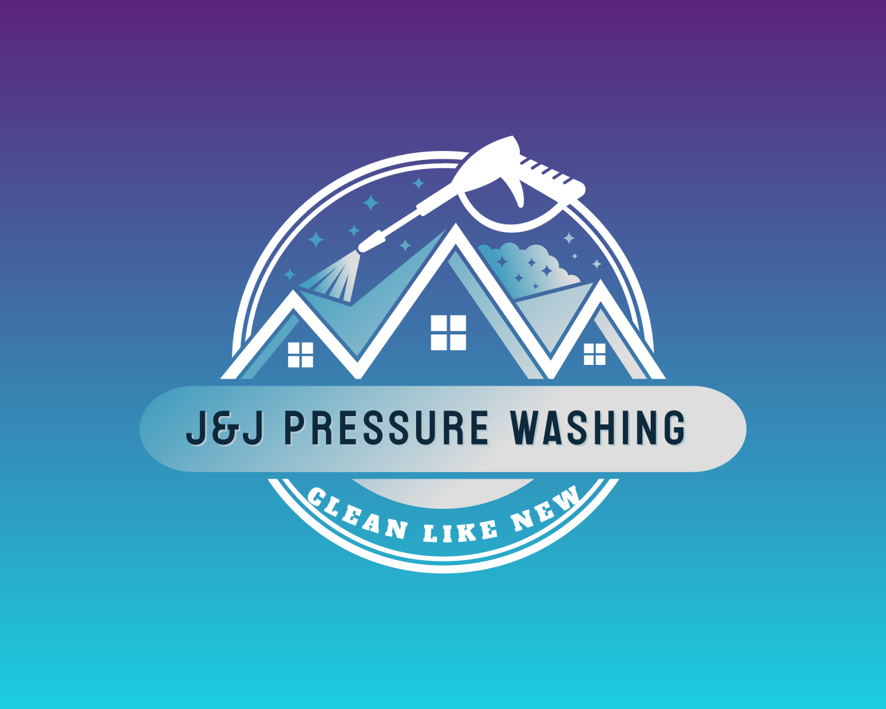 J&J Pressure Washing Logo