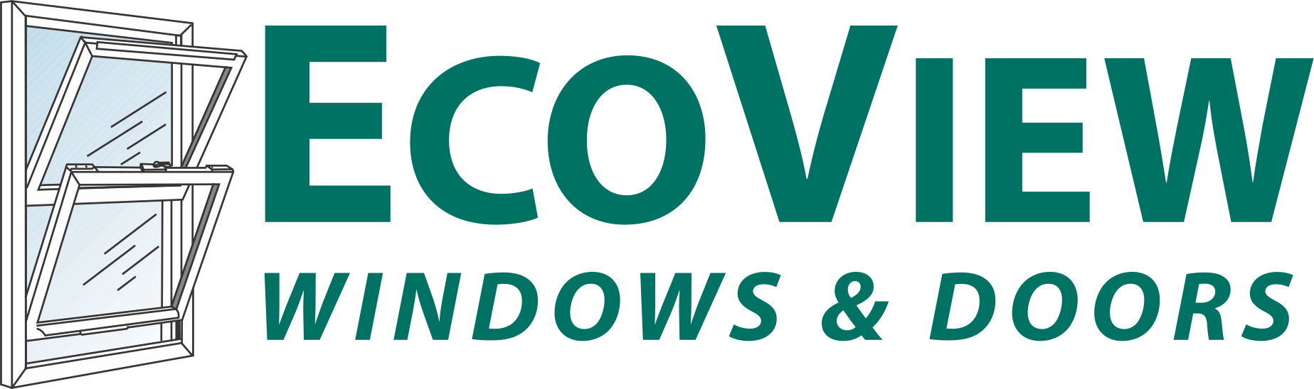 EcoView Windows and Doors of Rockford Logo