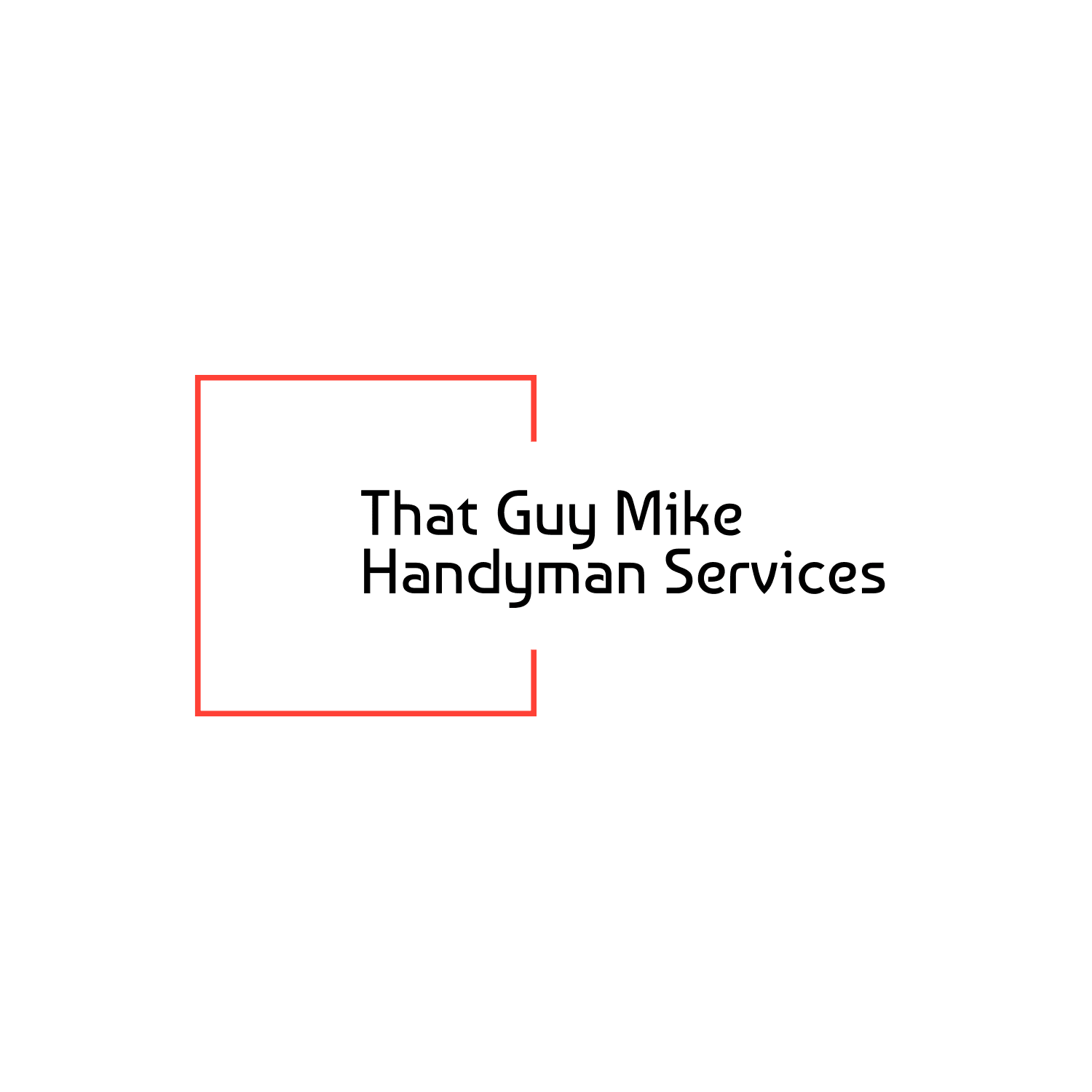 That Guy Mike Handyman Services Logo