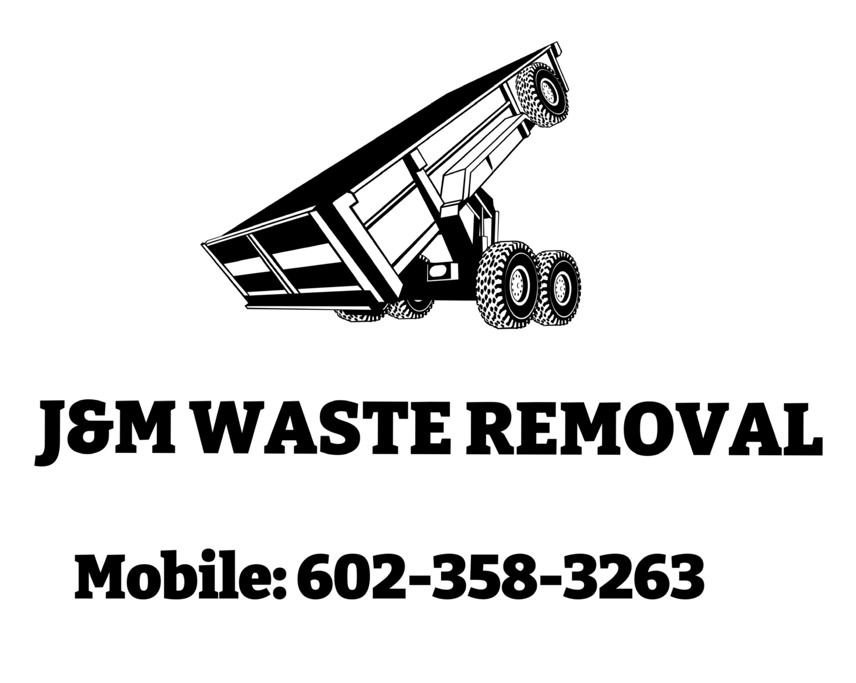 J&M Waste Removal Logo