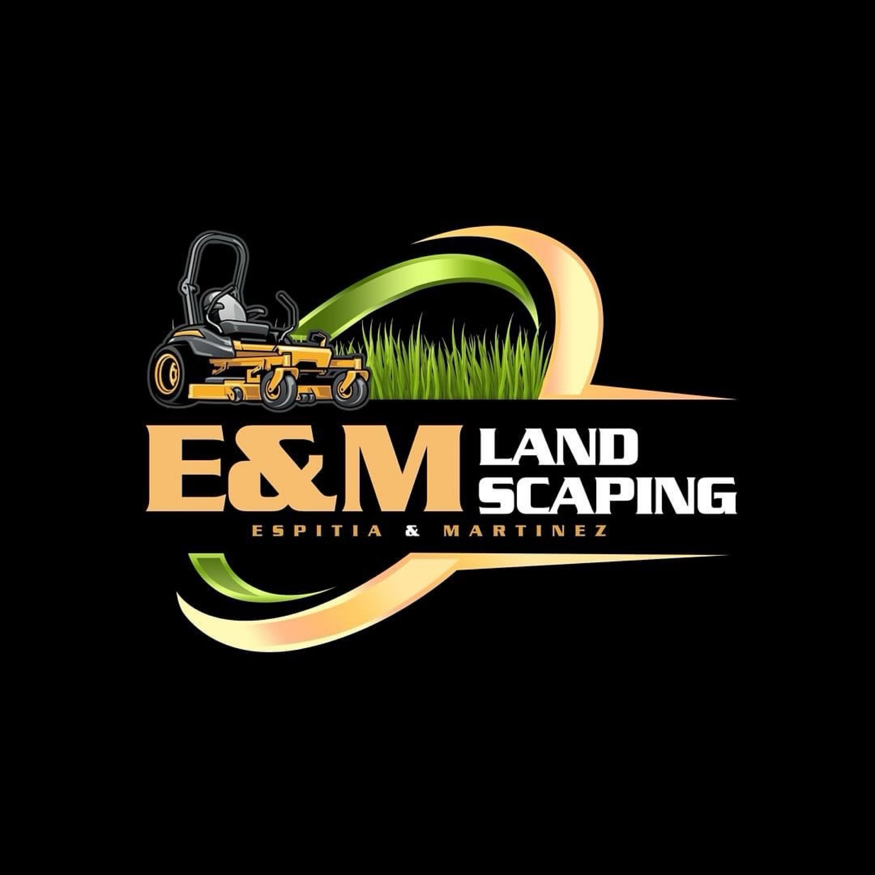 E&M Landscaping Logo