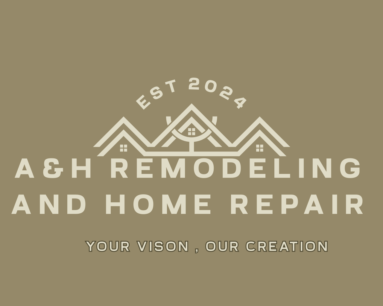 A&H Remodeling and Home Repair Logo