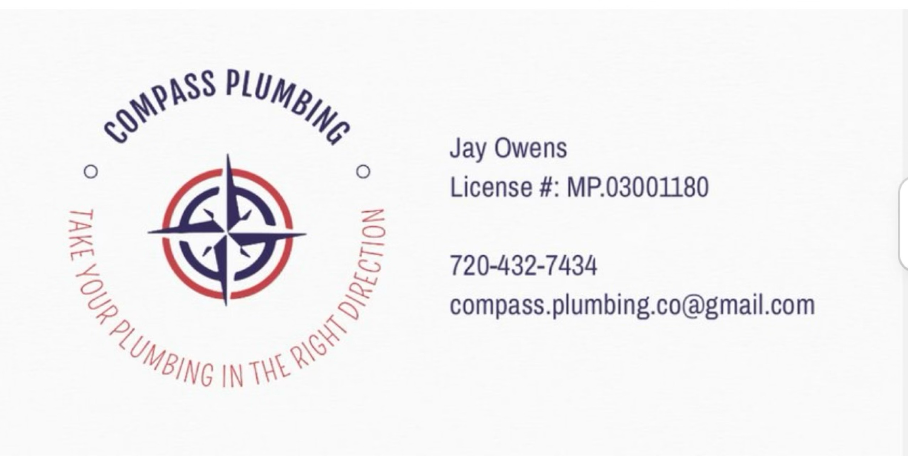 Compass Plumbing Logo