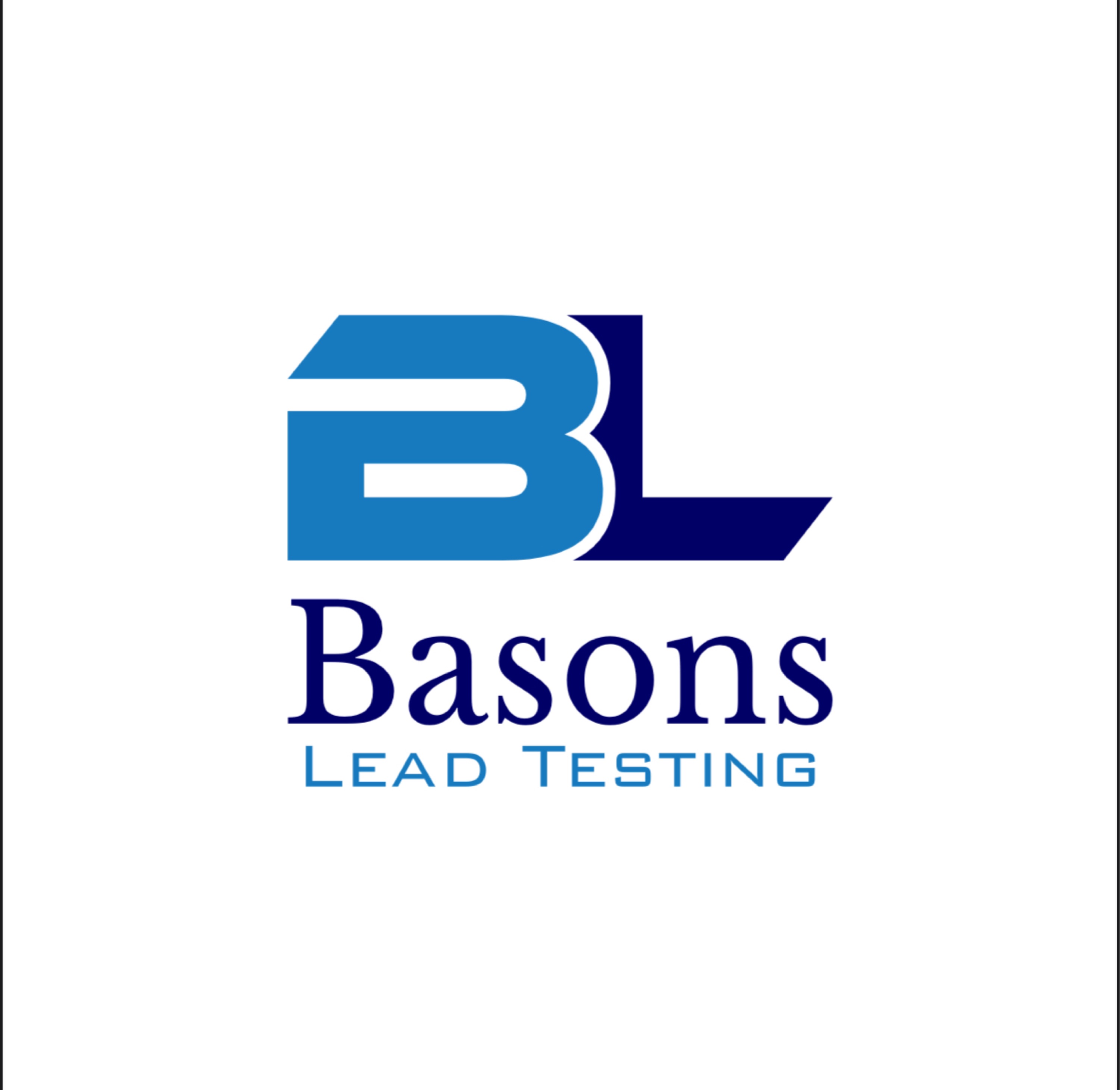 Basons Lead Testing Logo