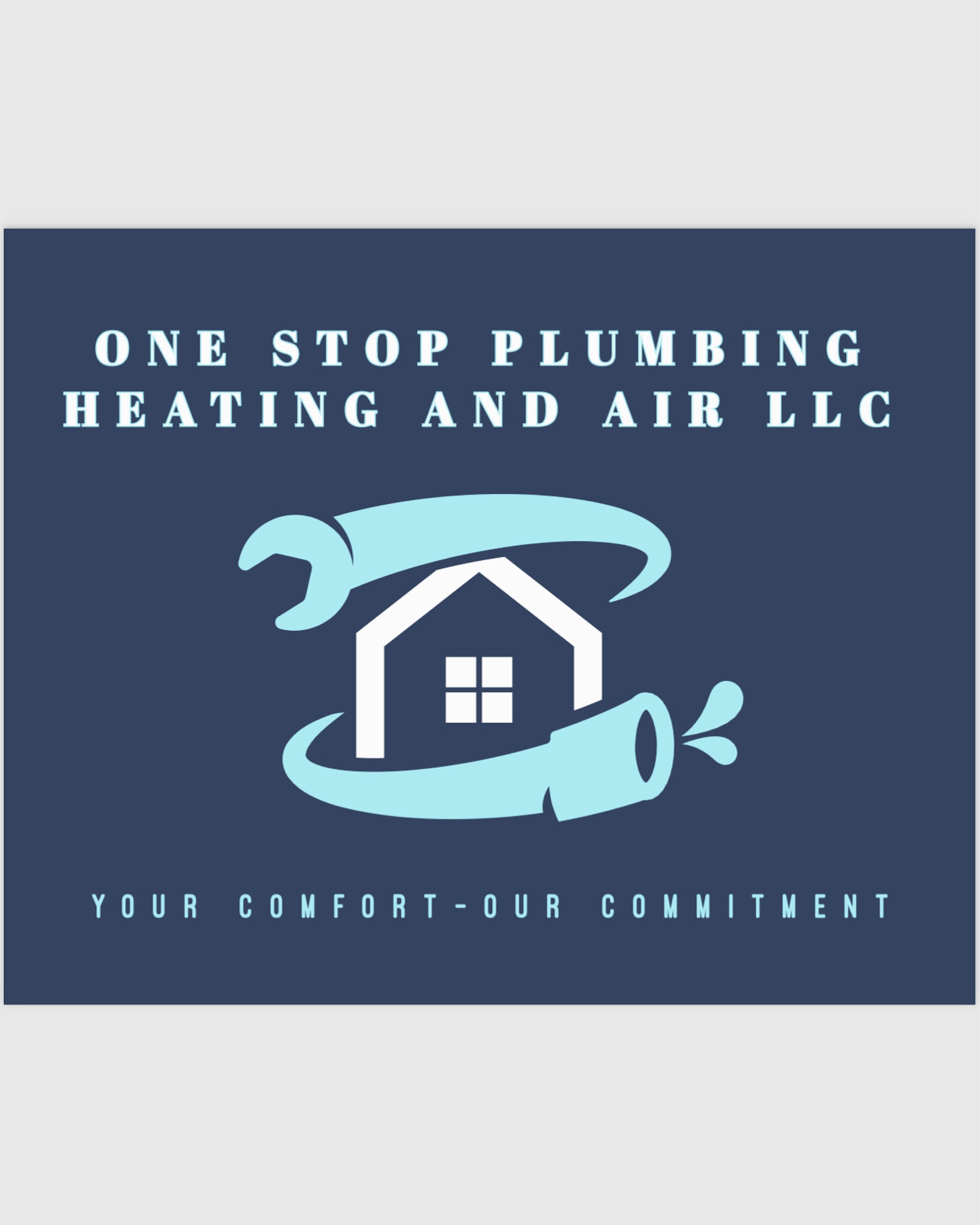 One Stop Plumbing Heating and Air Logo