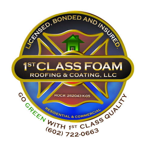 1st Class Foam Roofing and Coating LLC Logo