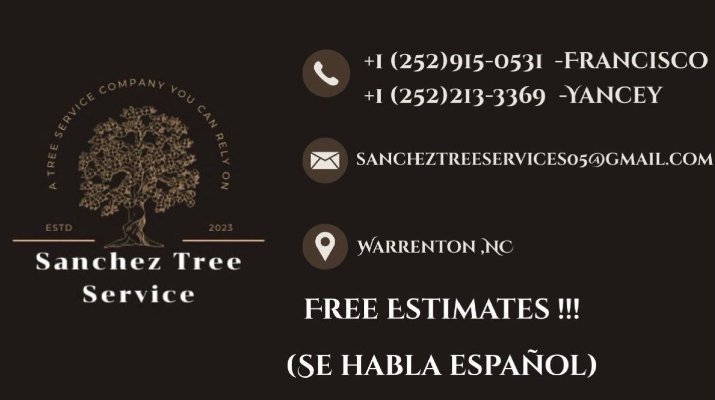 Sanchez Tree Services Logo