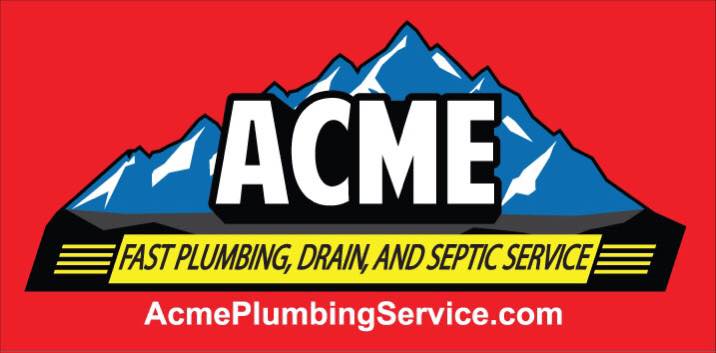 ACME Plumbing, Drains, and Septic Service Logo