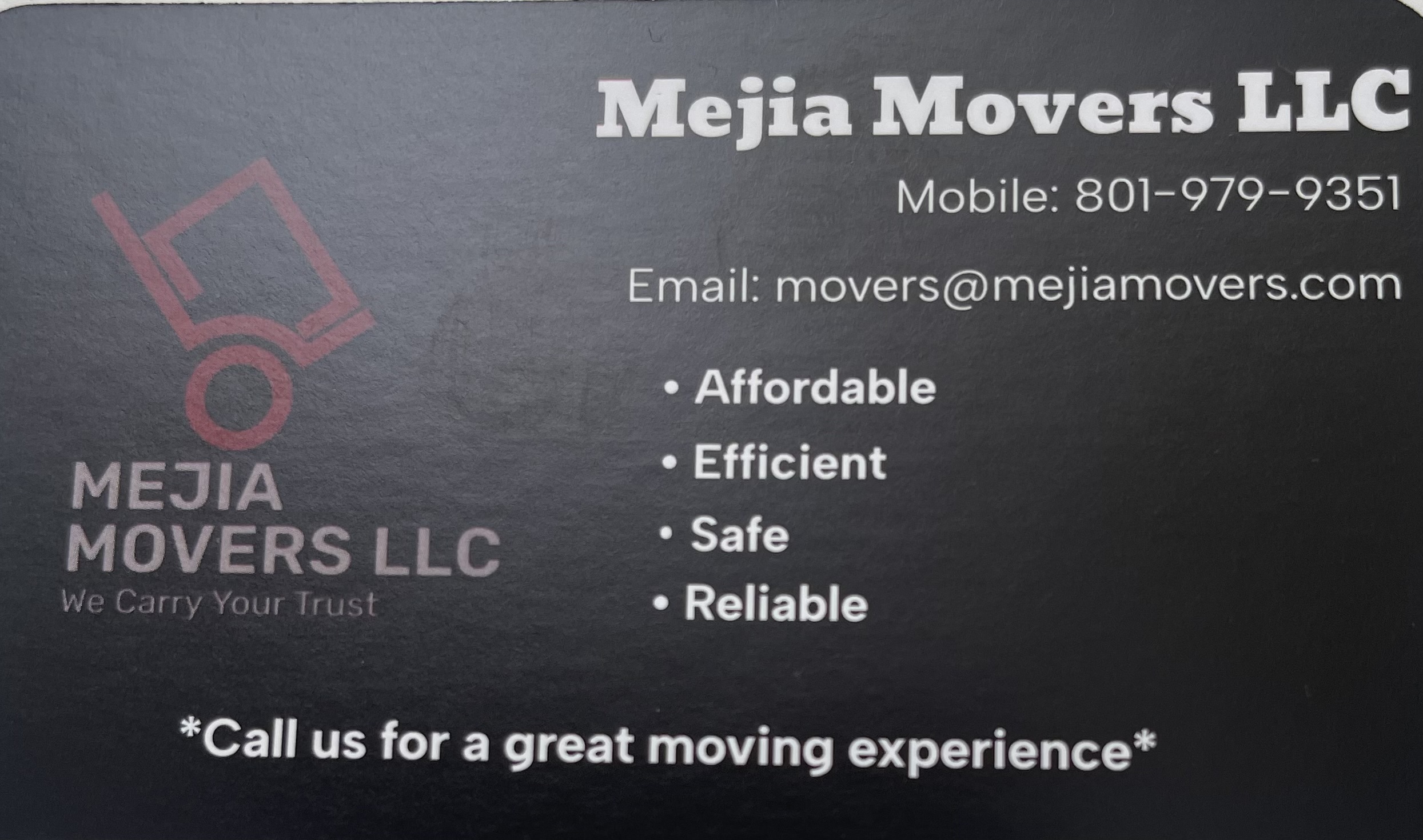 Mejia Movers LLC Logo