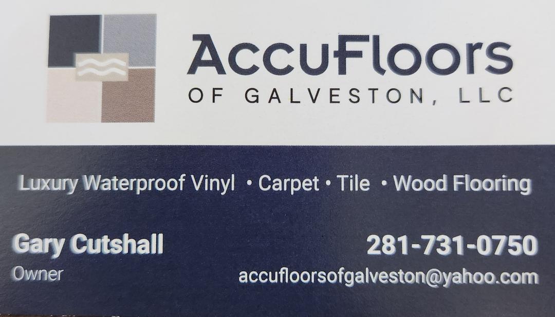 Accufloors of Galveston LLC Logo