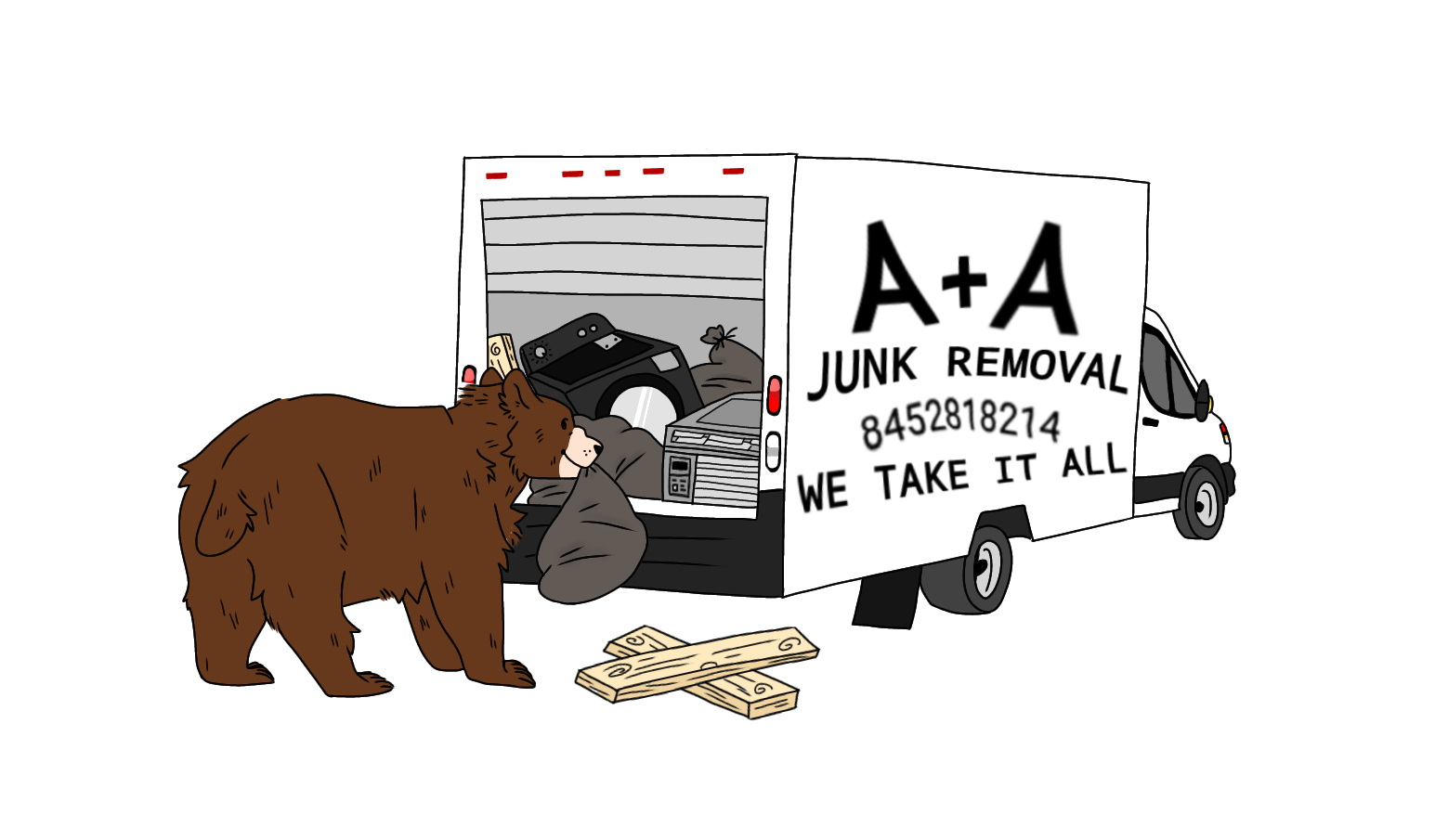 A & A Junk Removal, LLC Logo