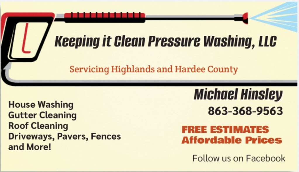 Keeping it Clean Pressure Washing LLC Logo