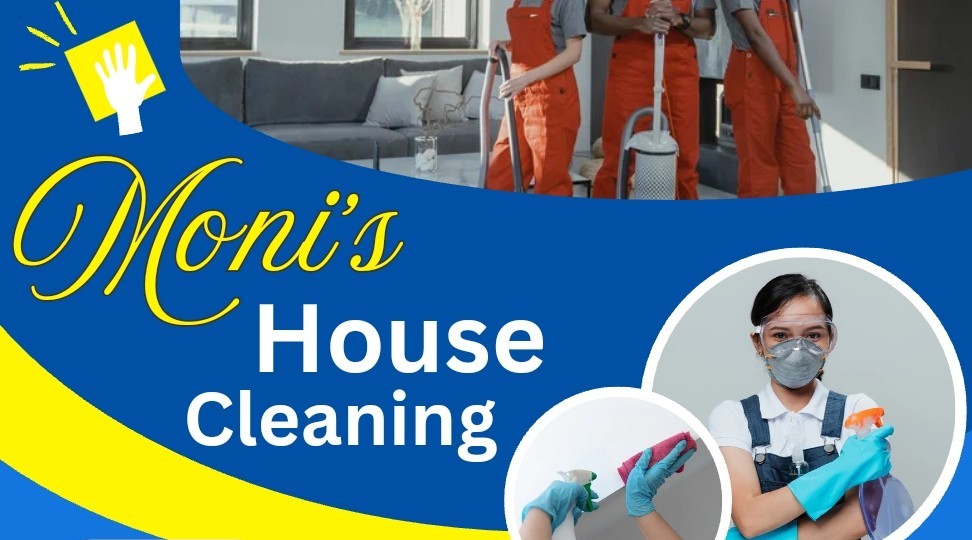 Moni's House Cleaning Logo