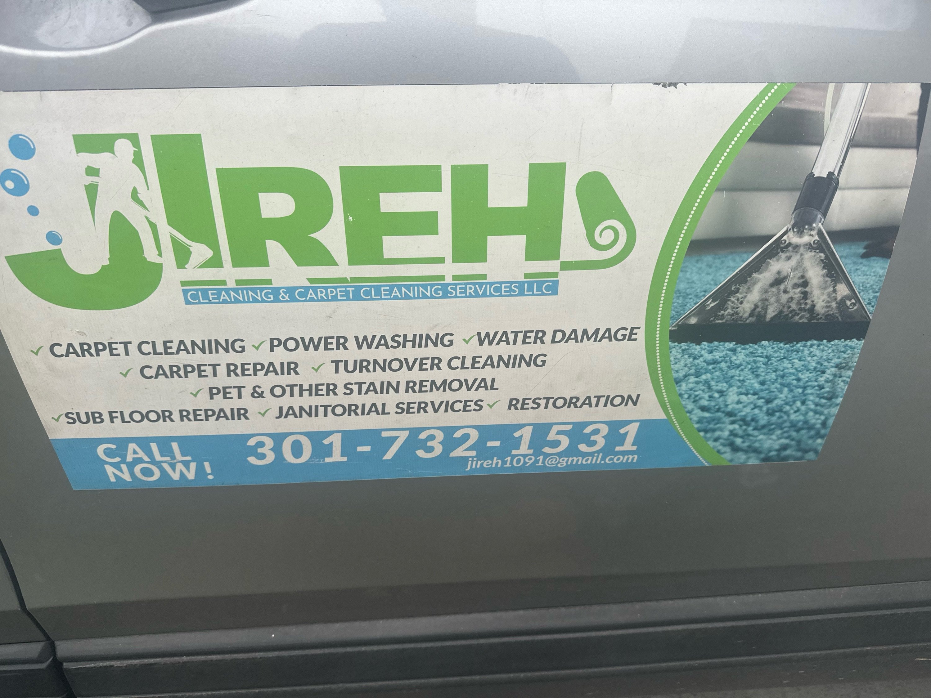 JIREH Cleaning & Carpet Services LLC Logo