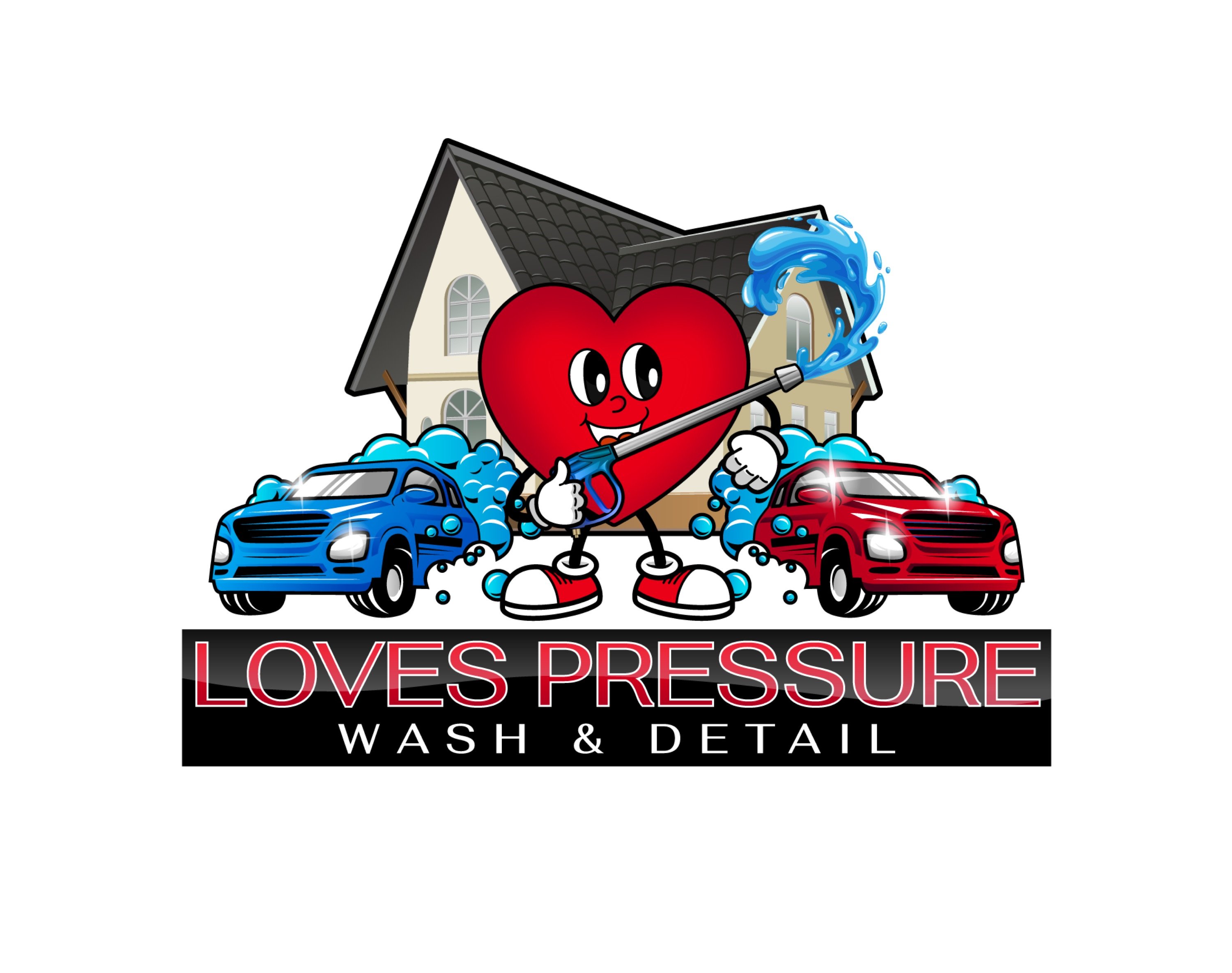 Loves Pressure Wash & Detail LLC Logo