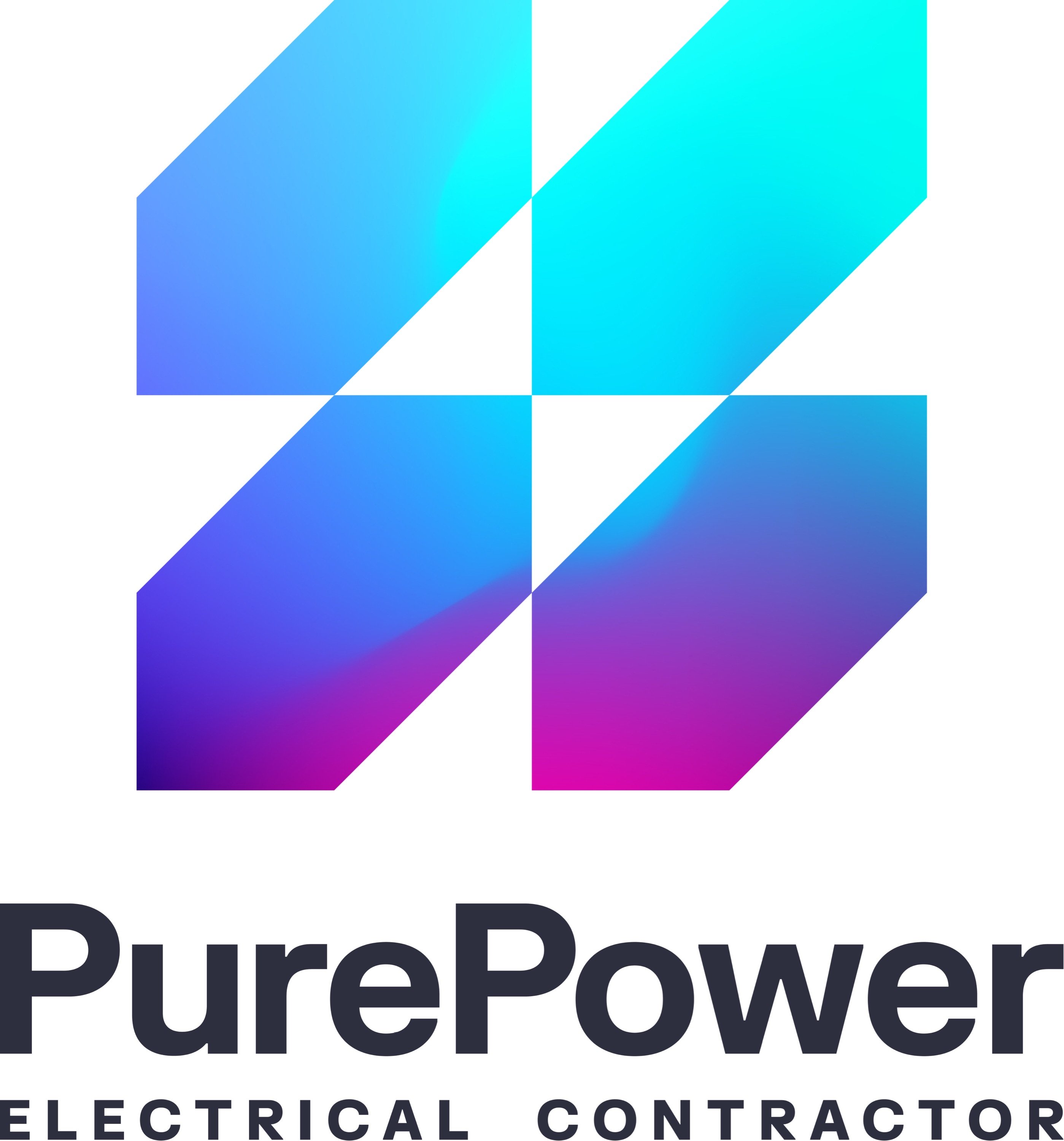 Pure Power Electrical Contractor Logo