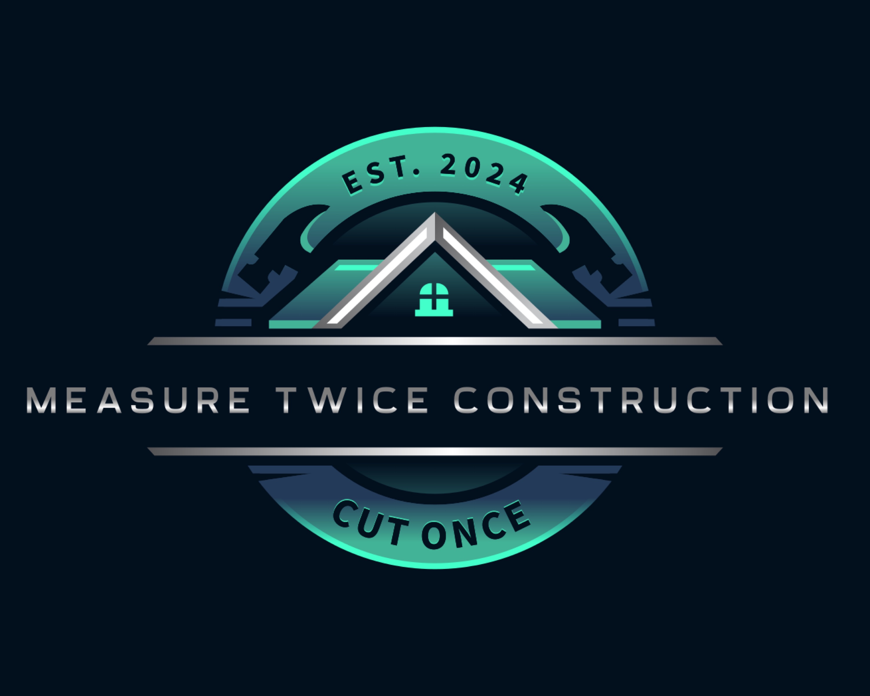 Measure Twice Construction Logo
