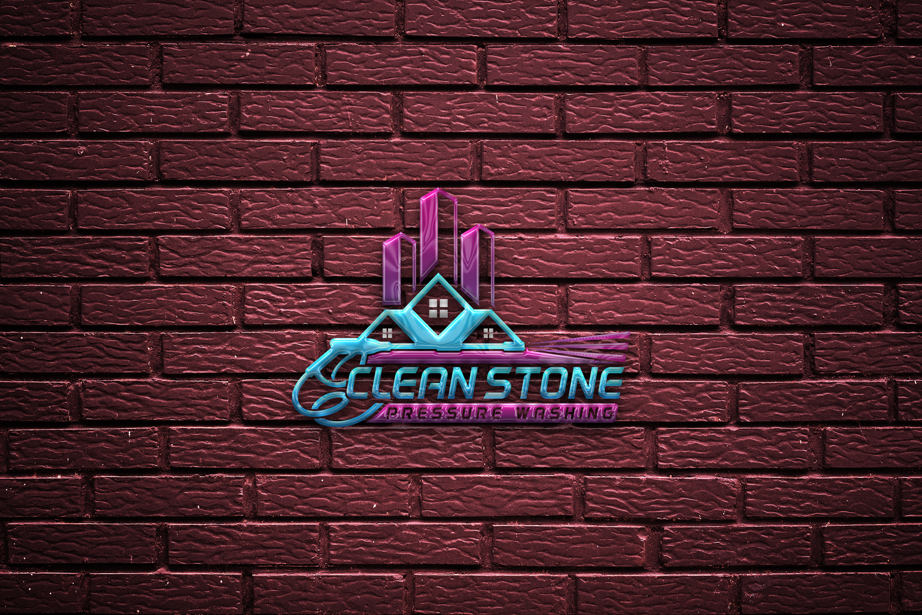 CleanStone Pressure Washing Logo