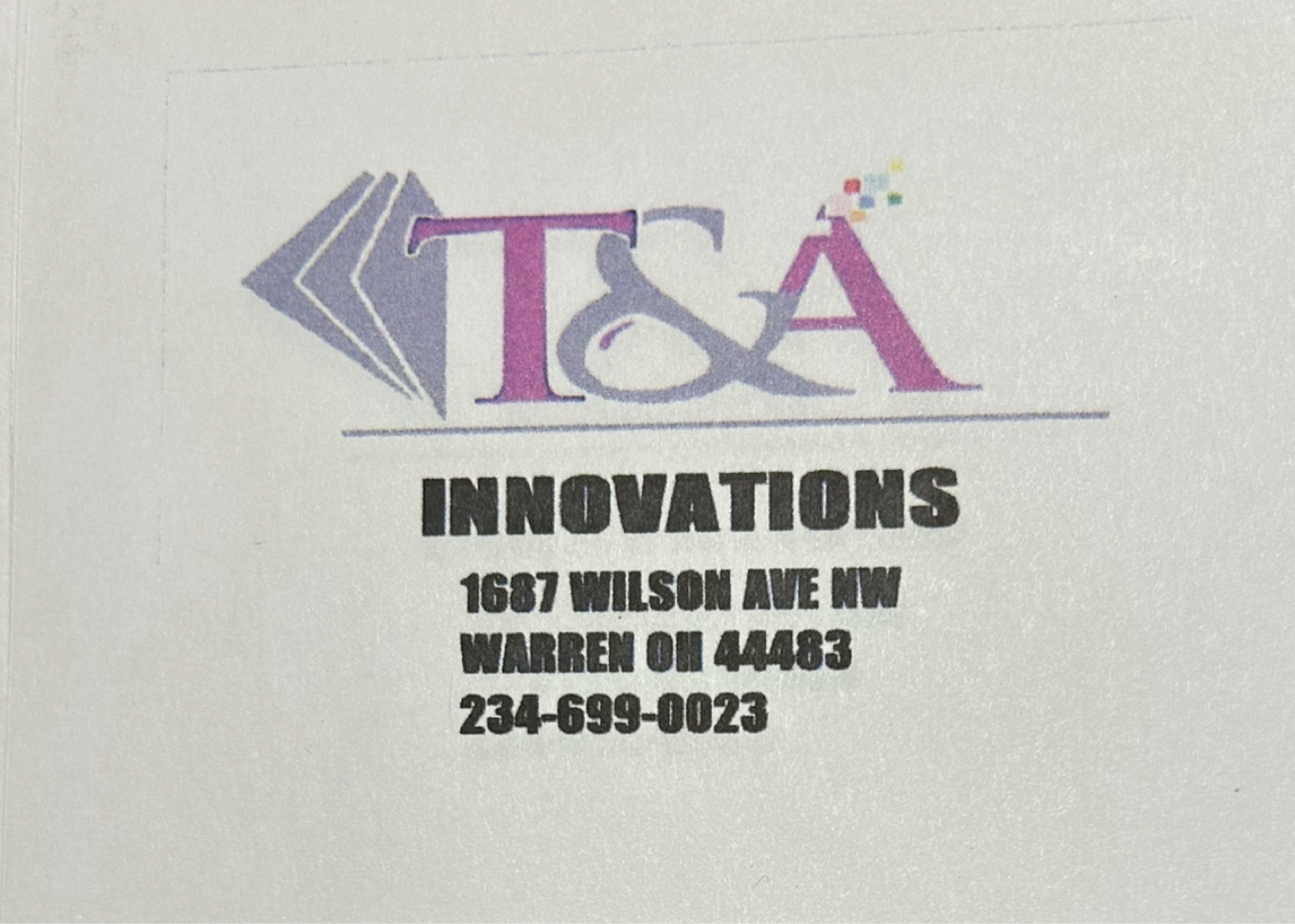 T&A Innovations Logo