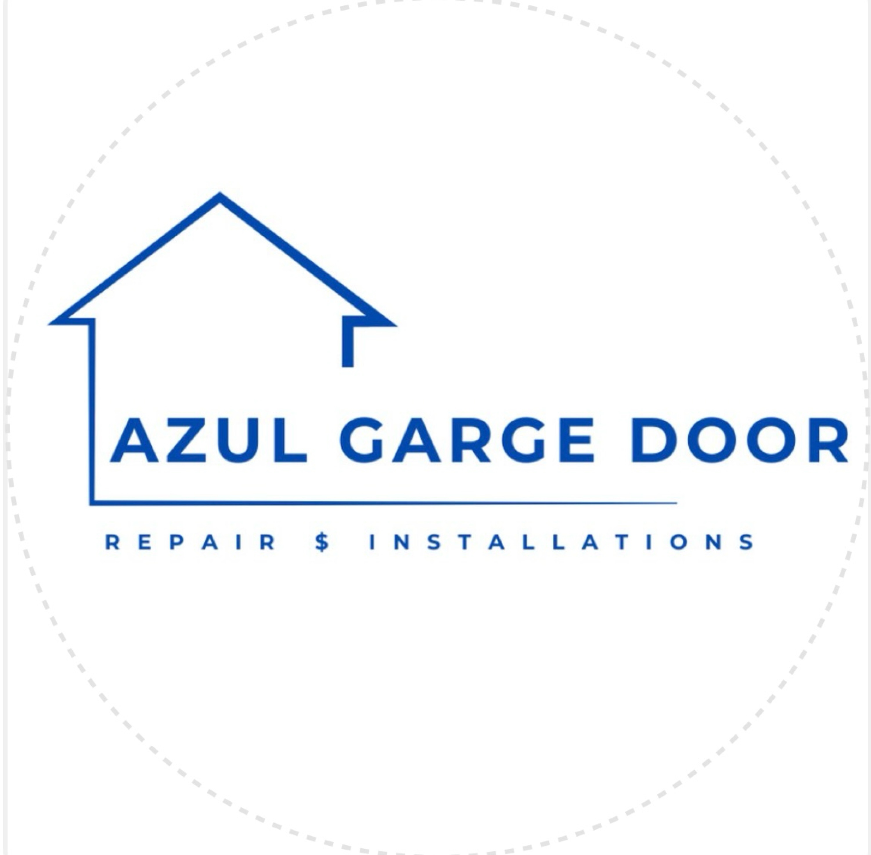 Azul Garage Door Logo