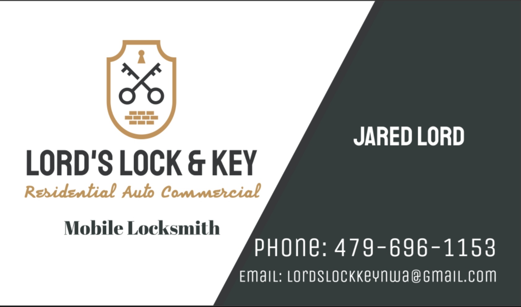 Lord's Lock & Key Logo