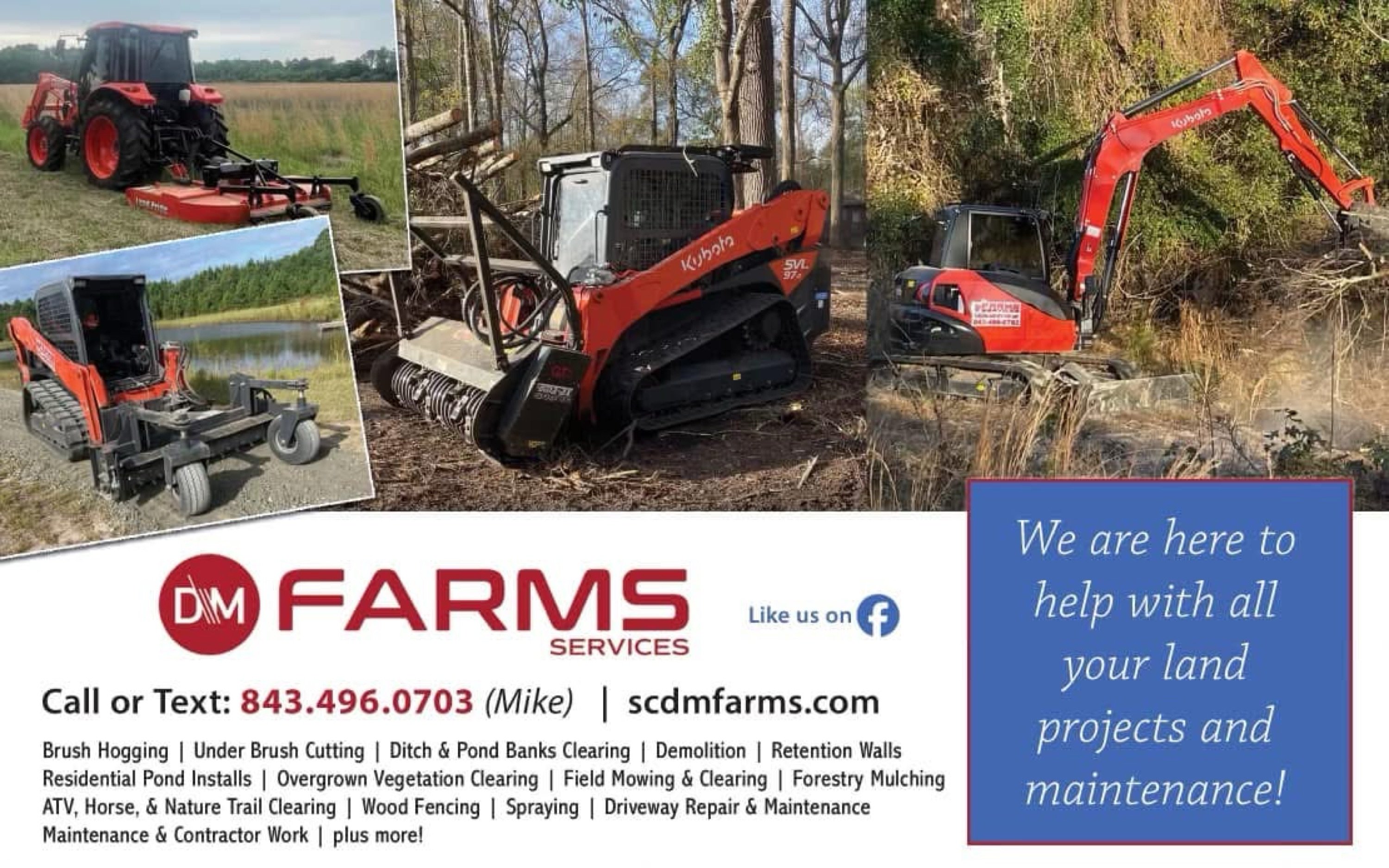 D&M Farm Services Logo