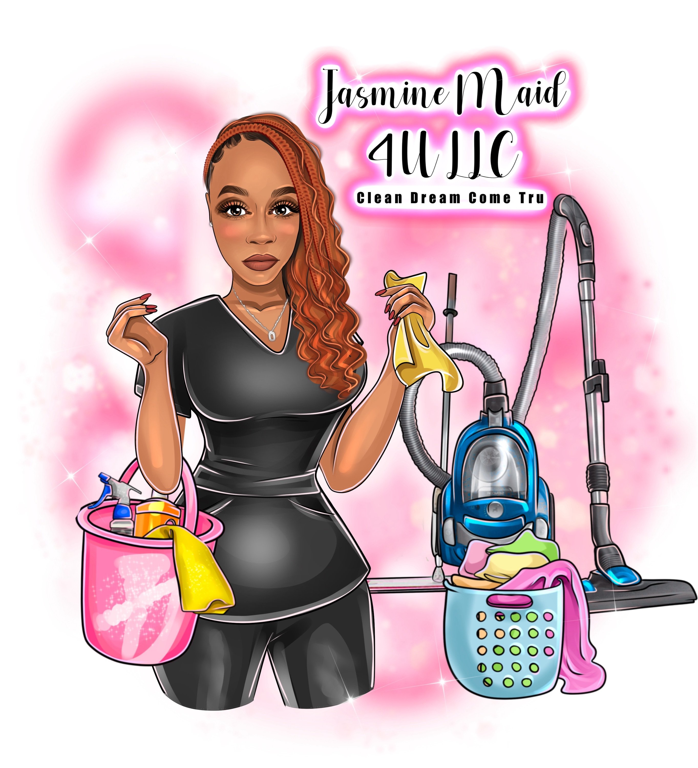 Jasmine Maid 4 U, LLC Logo