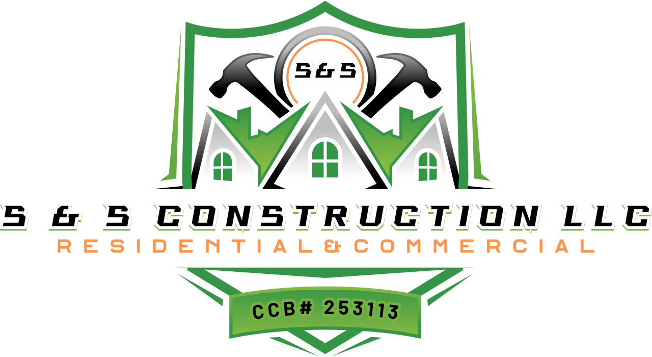 S & S Construction, LLC Logo