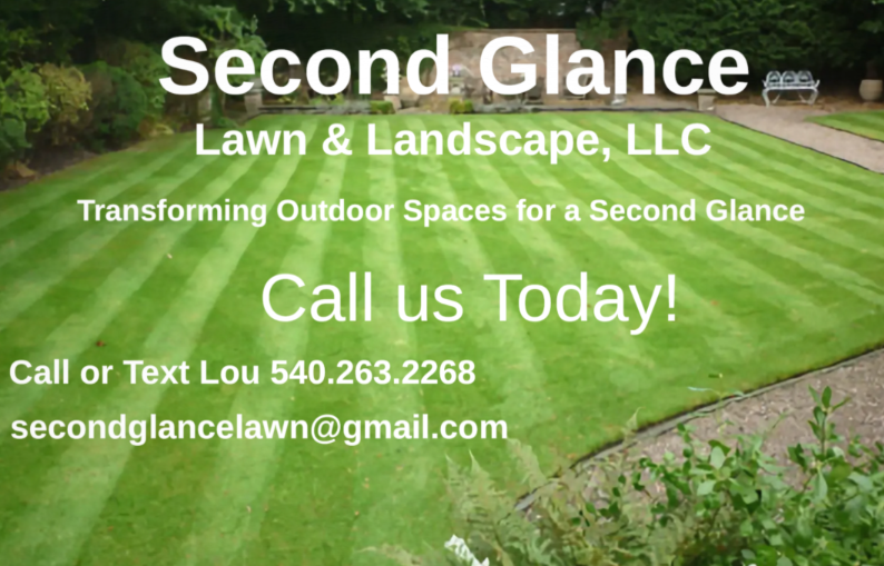 Second Glance Lawn & Landscape LLC Logo