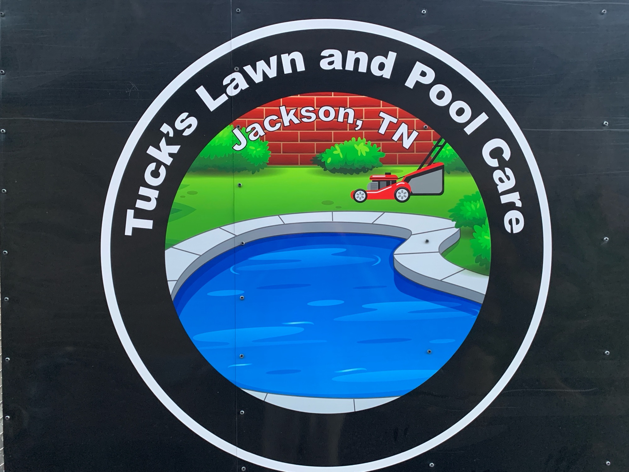 Tuck's Lawn and Pool Care Logo