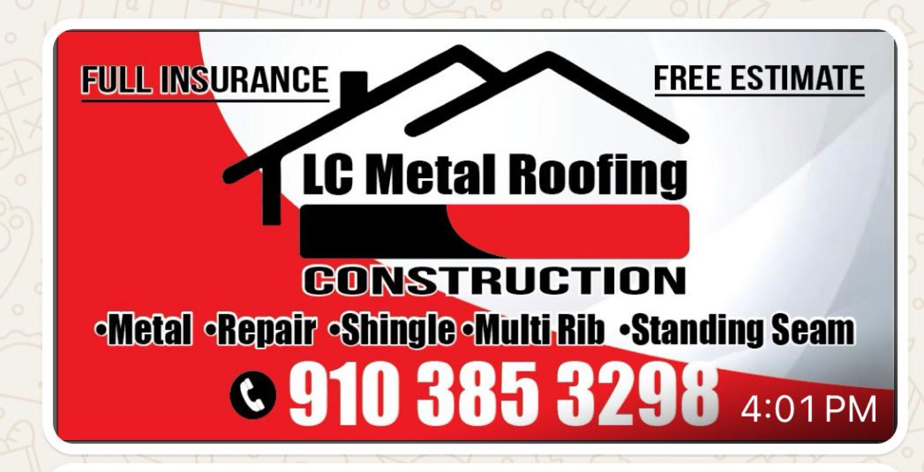 LC Metal Roofing LLC Logo