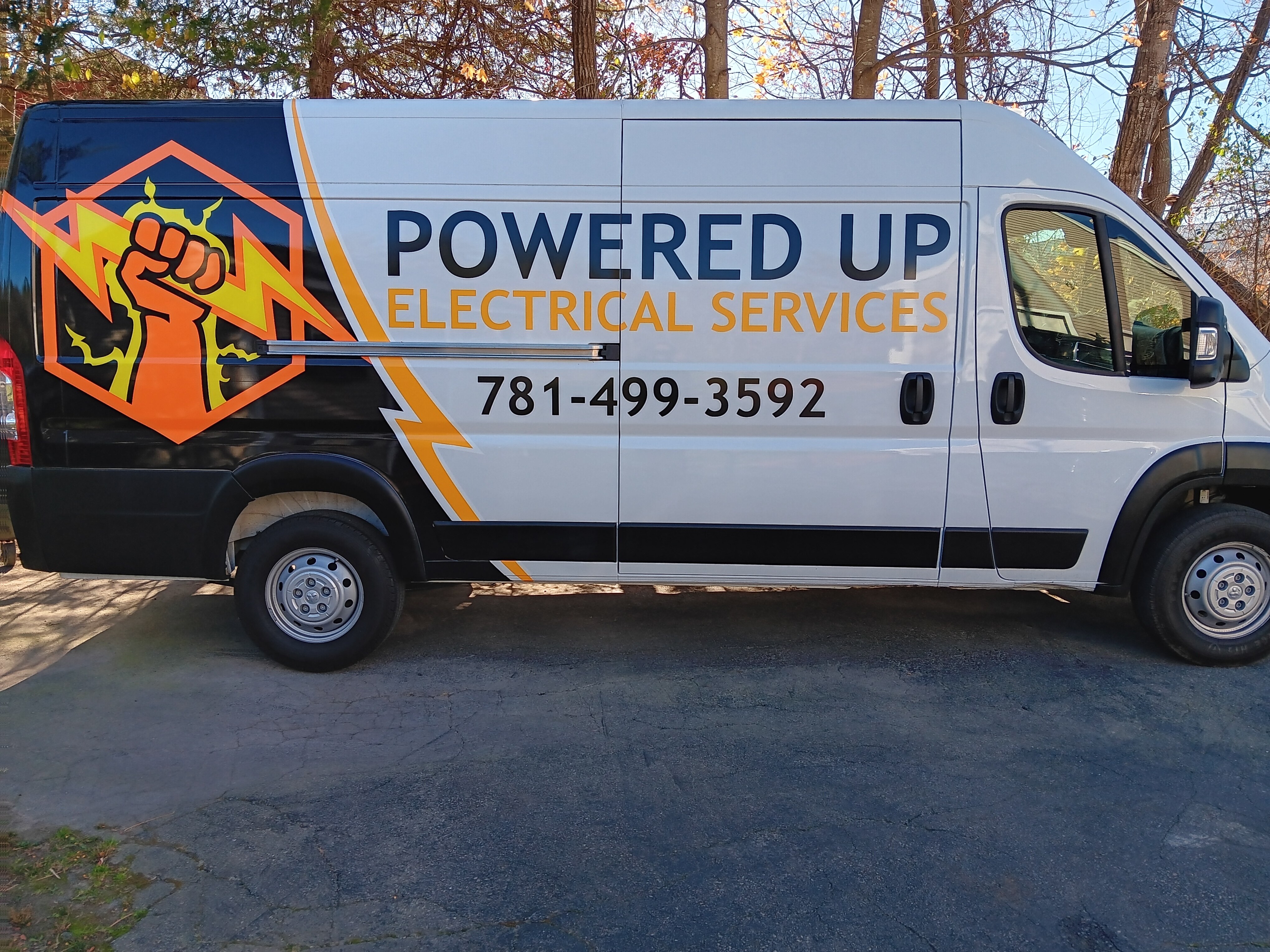 Powered Up Electrical Services Logo