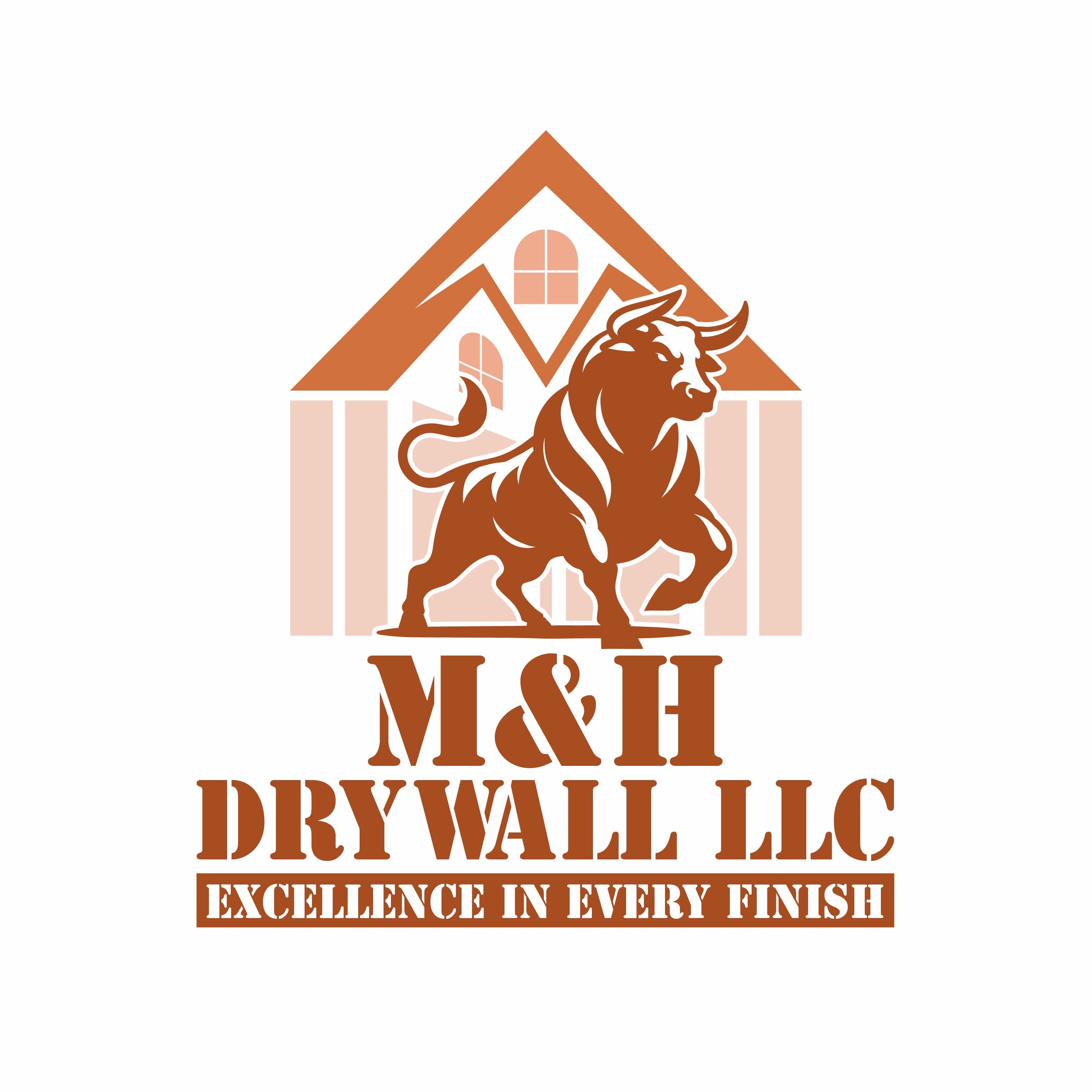 M&H Drywall Logo