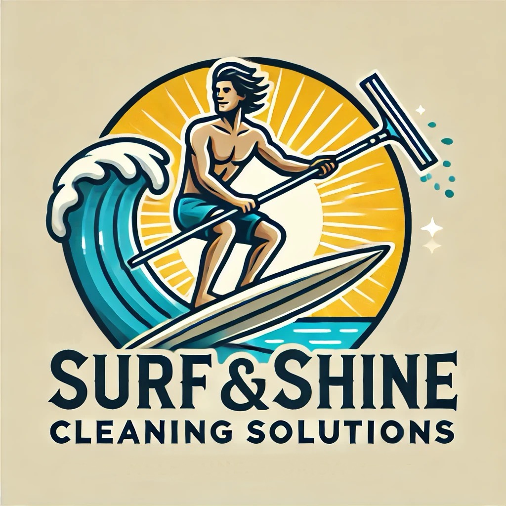 SURF AND SHINE CLEANING SOLUTIONS, LLC Logo