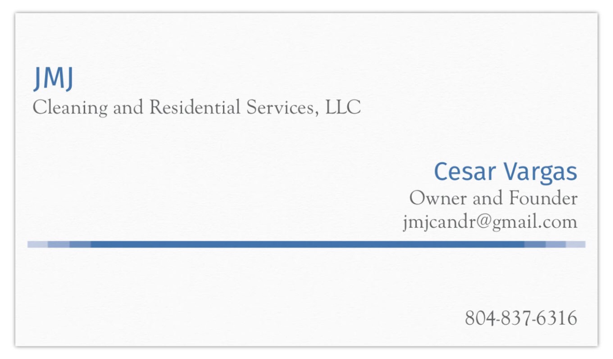 JMJ Cleaning and Residential Services LLC Logo