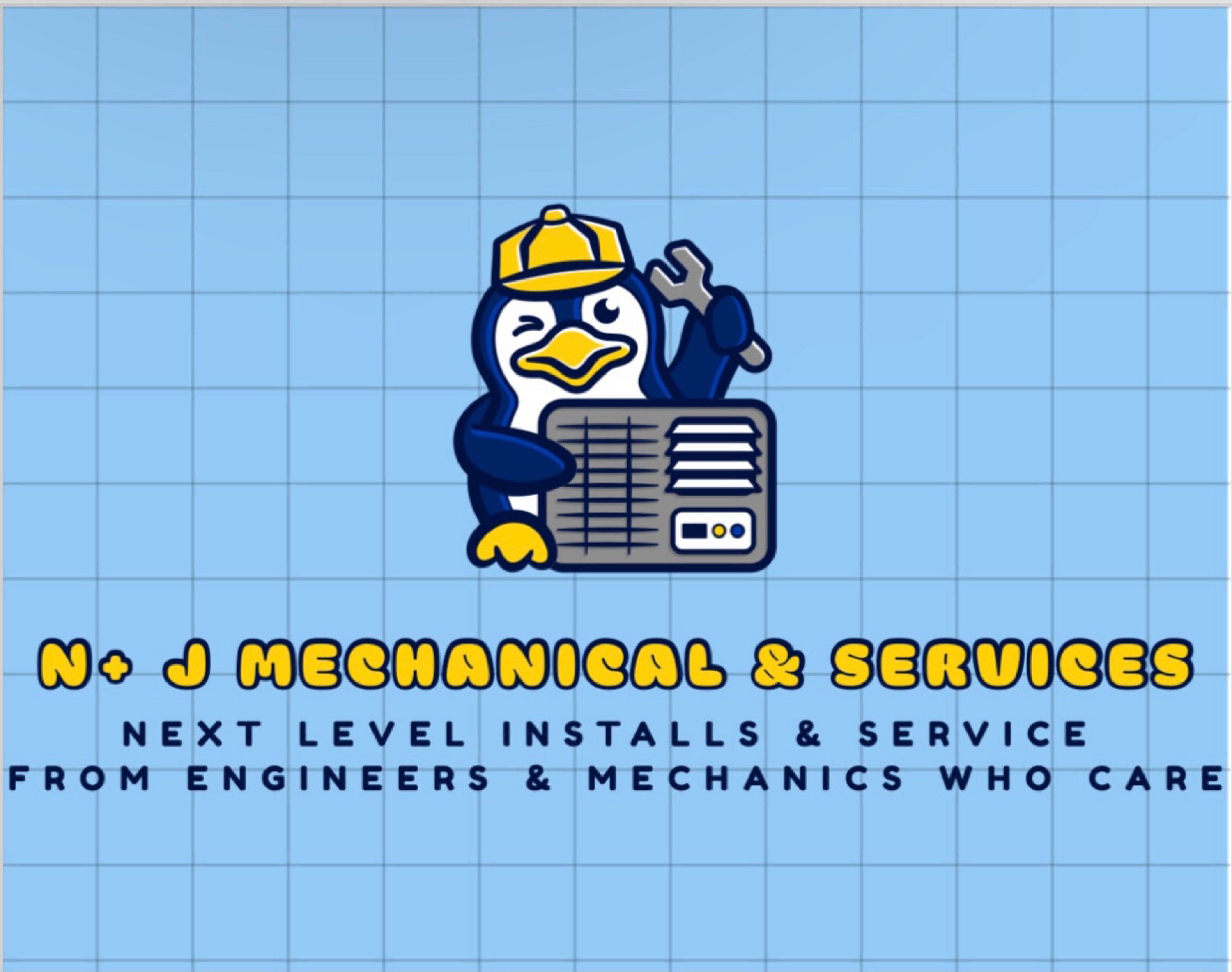 N+J Mechanical Installs and Services Logo