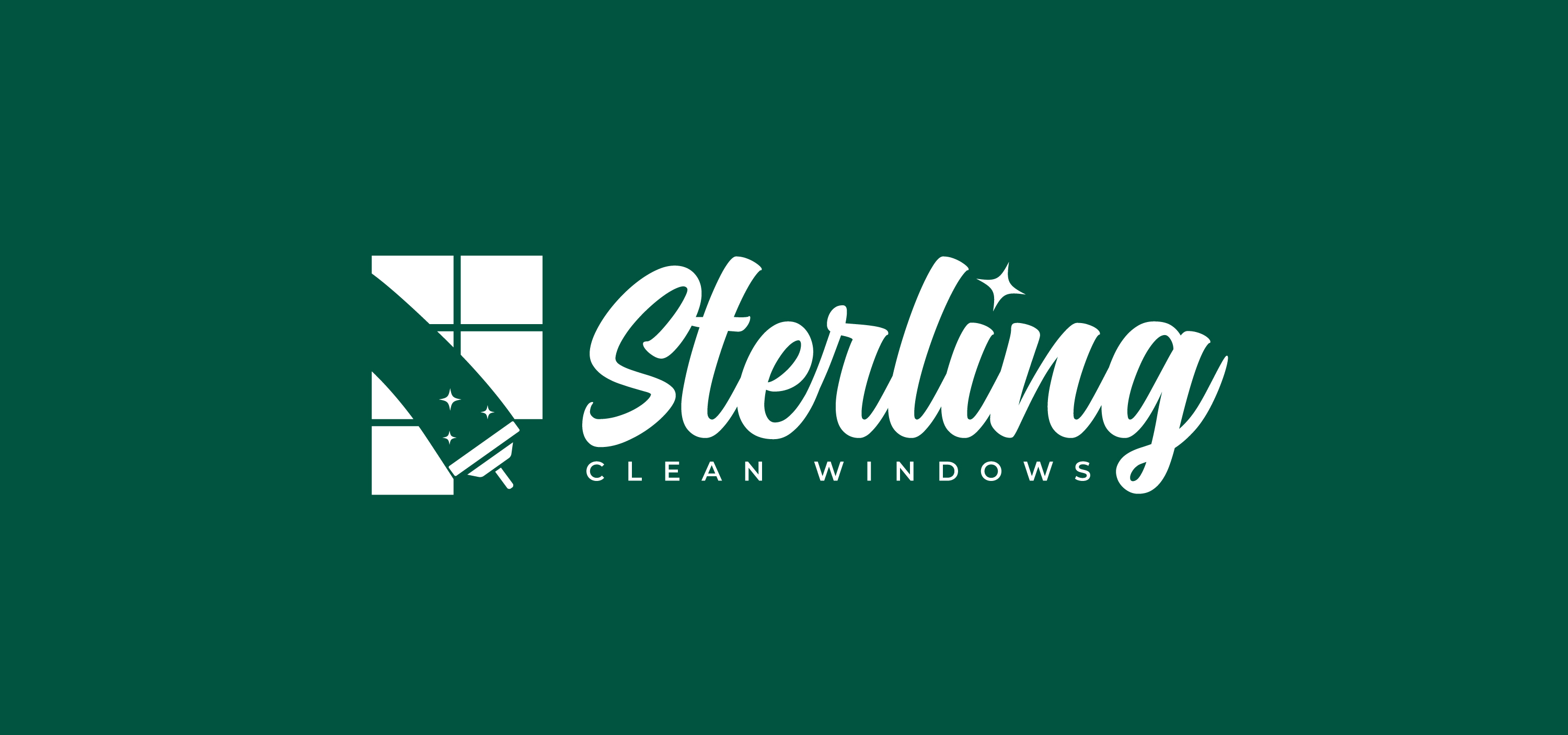 Sterling Clean Windows Logo