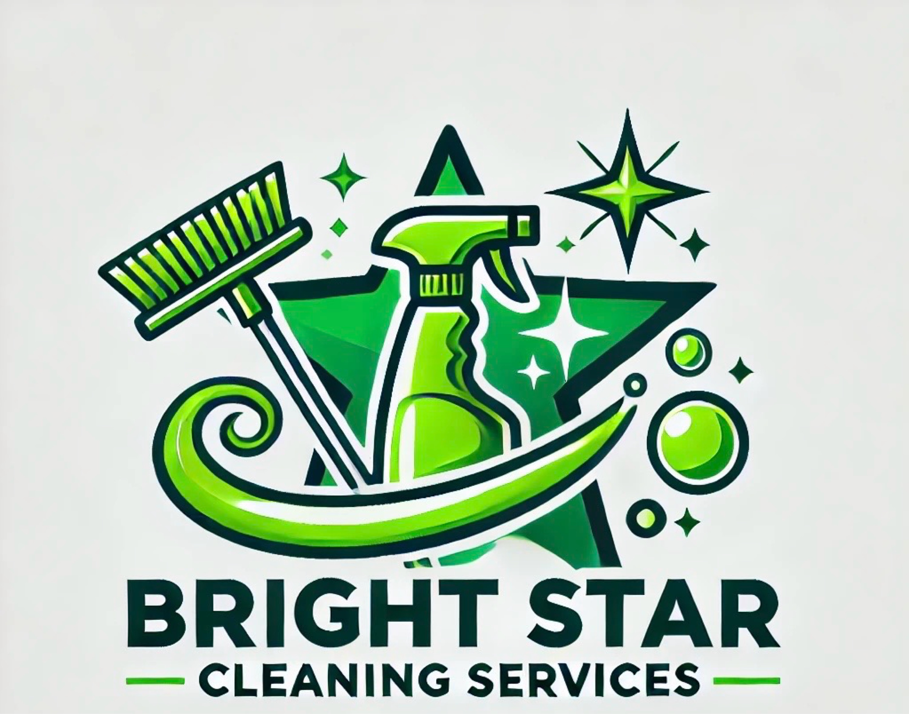 Bright Star Cleaning Services Logo