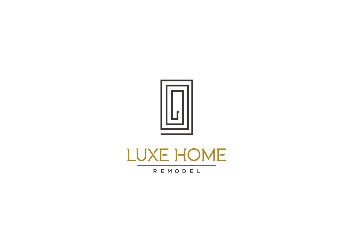 Luxe Home Remodel Logo