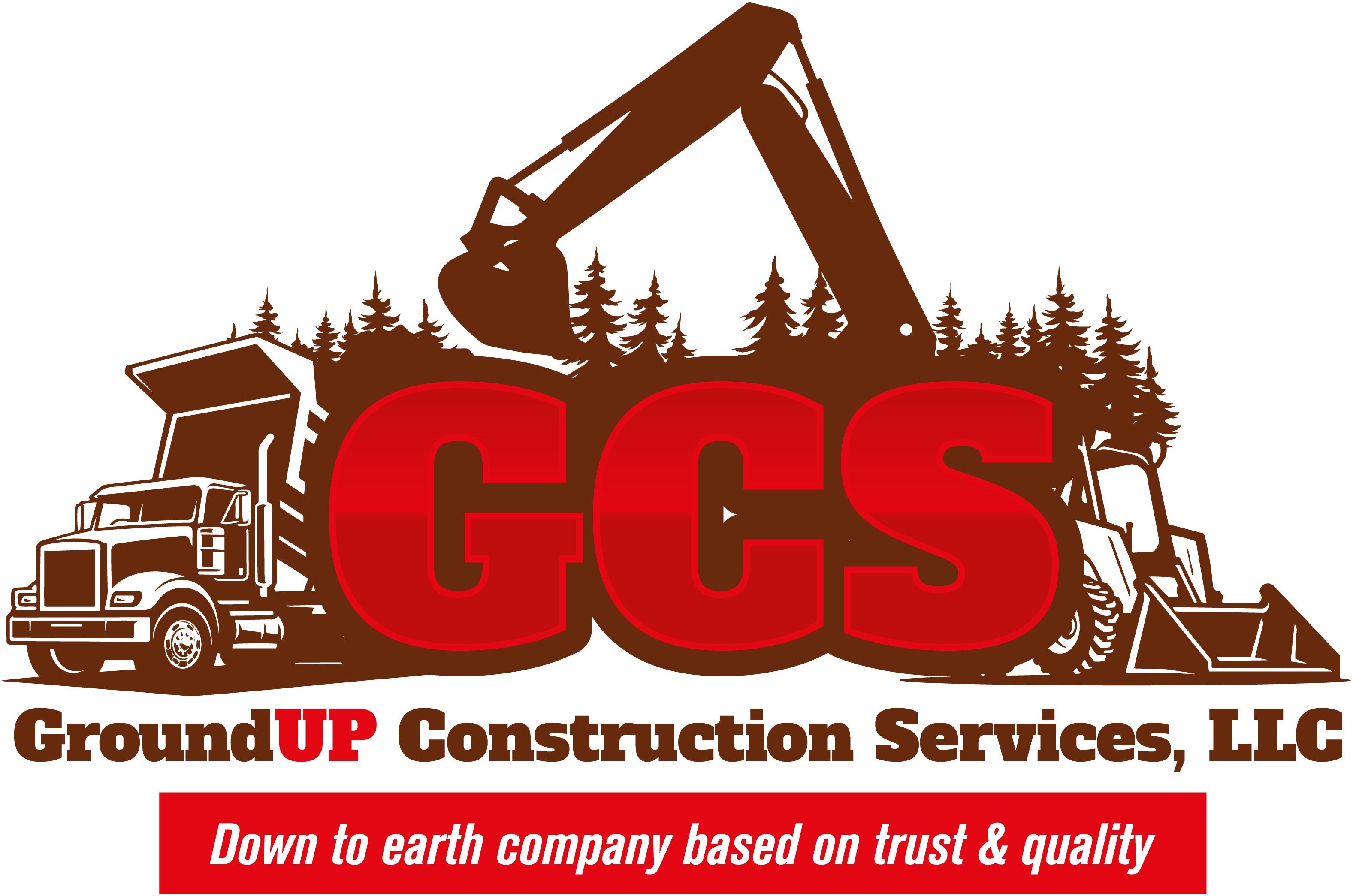 GroundUp Construction Services, LLC Logo