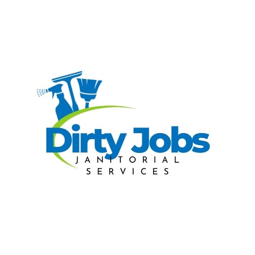 Dirty Jobs Janitorial Services Logo