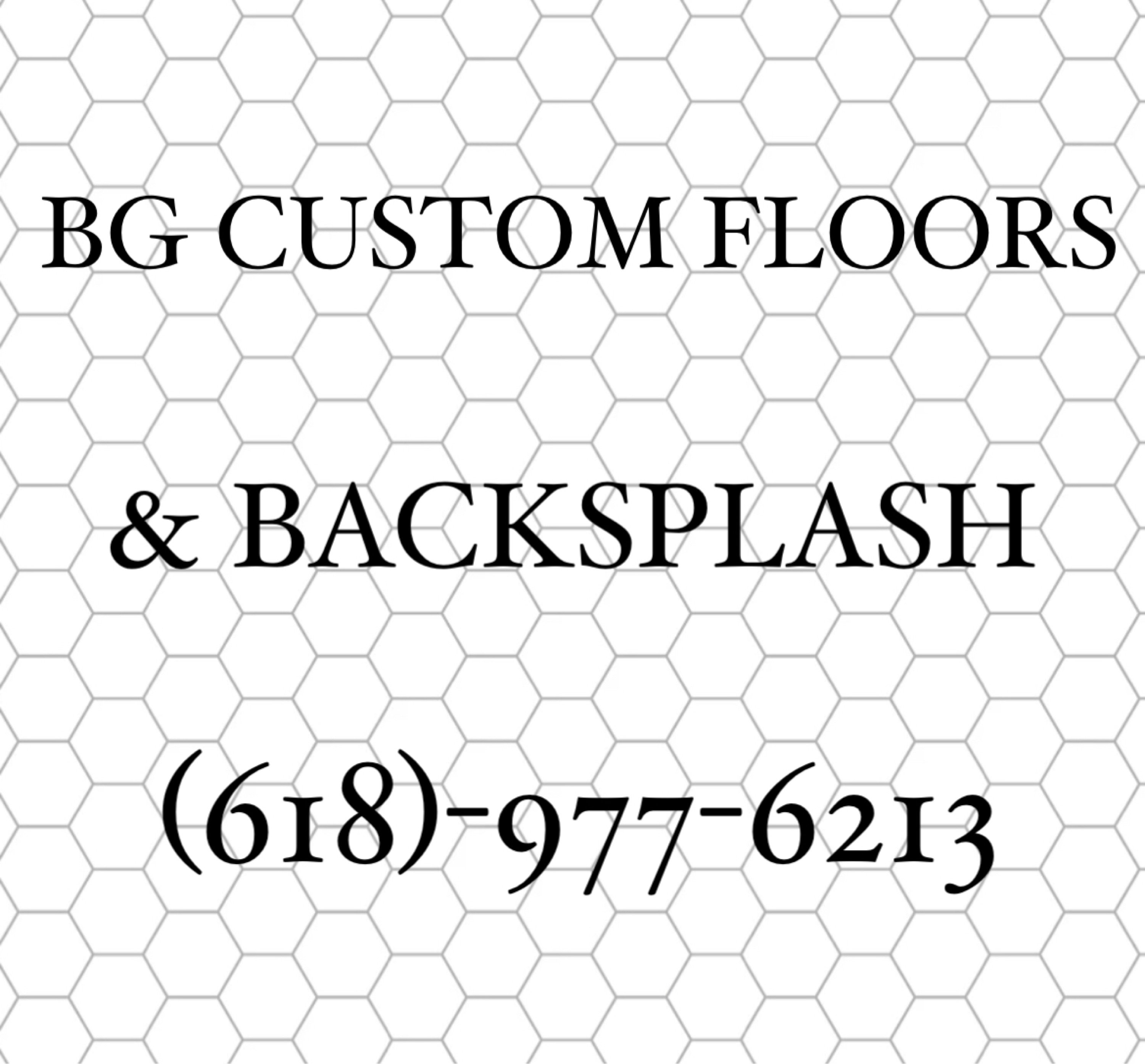 BG Custom Floors & Backsplash Logo