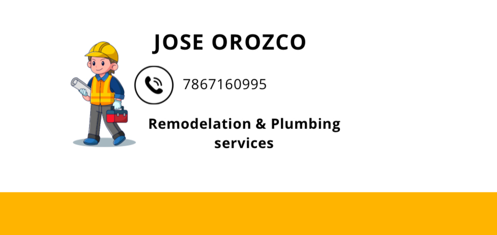 Jose Orozco Remodeling Logo